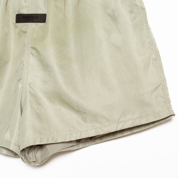 Fear of God Essentials Sage Green Seafoam Taslan Nylon Shorts - Mens M - Picture 5 of 16